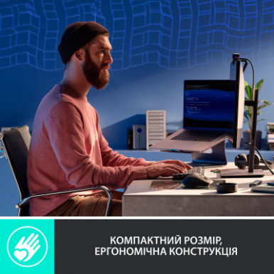 Клавіатура Logitech MX Mechanical Mini Minimalist UA Graphite (920-010780)-30-зображення