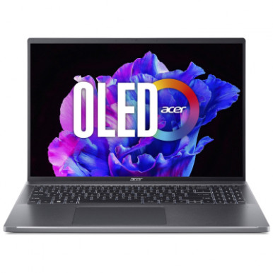 Ноутбук Acer Swift Go 16 SFG16-71 16" 3.2K OLED, Intel i5-13420H, 16GB, F512GB, UMA, Win11, чорний-8-зображення