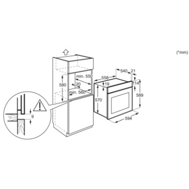 Духовой шкаф Electrolux EOD5H70BZ-11-изображение