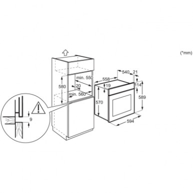 Духовой шкаф Electrolux KODEC70BZ-11-изображение