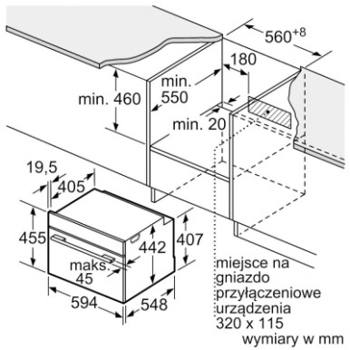 Духовой шкаф Bosch CSG7364B1-19-изображение