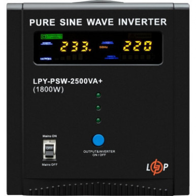 Источник бесперебойного питания LogicPower LPY- PSW-2500VA+ (1800W) (22874)-5-изображение