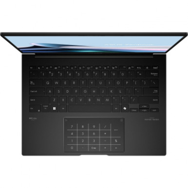 Ноутбук ASUS Zenbook 14 UM3406HA-QD081 14" WUXGA OLED, AMD R7-8840S, 16GB, F1TB, UMA, NoOS, Чорний-10-зображення