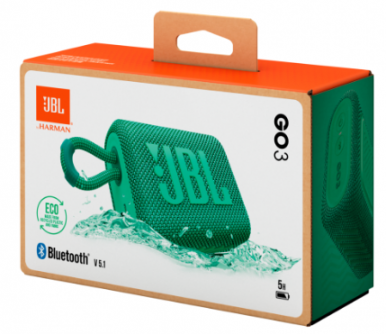 Портативна акустика JBL GO 3 Eco Green (JBLGO3ECOGRN)-18-зображення