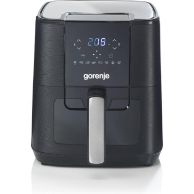 Мультипіч Gorenje 1350Вт, чаша-5.4л, сенсорне управл., 8 авто. програм, пластик+метал, чорний-22-зображення