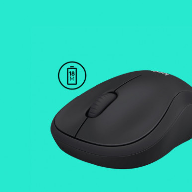Мишка Logitech B220 Silent Wireless Black-8-зображення