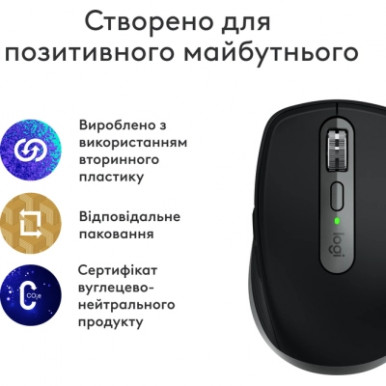 Мишка Logitech MX Anywhere 3S для MAC Wireless Space Grey (910-006947)-16-зображення