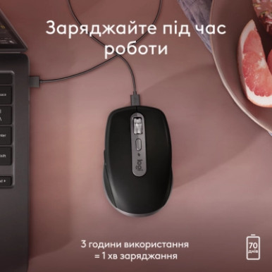 Мишка Logitech MX Anywhere 3S для MAC Wireless Space Grey (910-006947)-22-зображення