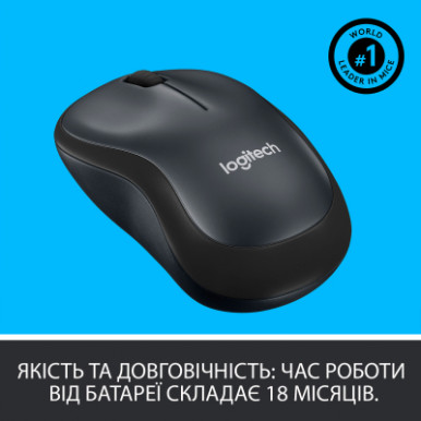 Мышка Logitech M220 Silent Grey (910-004878)-13-изображение