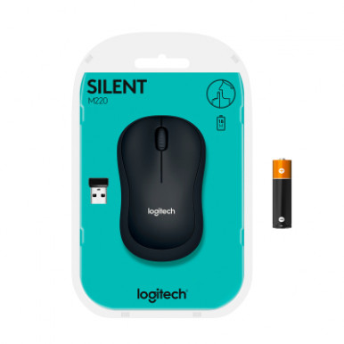 Мышка Logitech M220 Silent Grey (910-004878)-16-изображение