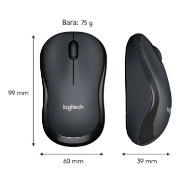 Мышка Logitech M220 Silent Grey (910-004878)-17-изображение