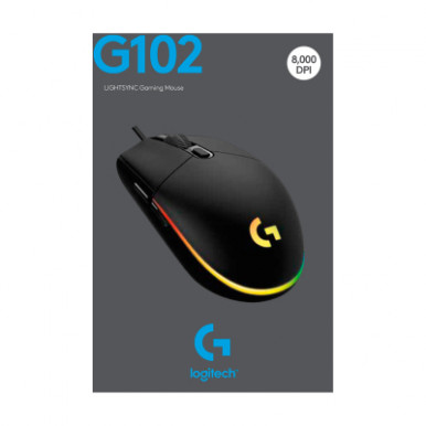 Мышка Logitech G102 Lightsync Black (910-005823)-11-изображение