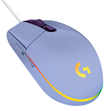 Мишка Logitech G102 Lightsync Lilac (910-005854)-10-зображення