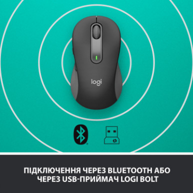 Мишка Logitech Signature M650 L Wireless Graphite (910-006236)-12-зображення