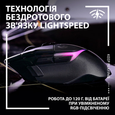 Мишка Logitech G502 X Plus Wireless Black (910-006162)-11-зображення