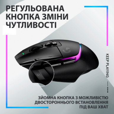 Мишка Logitech G502 X Plus Wireless Black (910-006162)-14-зображення