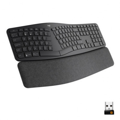 Клавиатура Logitech ERGO K860 Bluetooth/Wireless UA Black (920-010108)-12-изображение