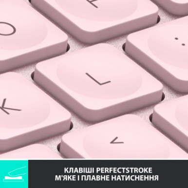 Клавіатура Logitech MX Keys Mini Wireless Illuminated UA Rose (920-010500)-12-зображення