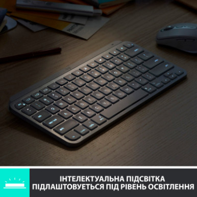 Клавіатура Logitech MX Keys Mini Wireless Illuminated UA Rose (920-010500)-14-зображення