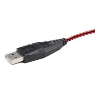 Мишка Gembird MUSG-001-R, USB інтерфейс, червоний колір-7-изображение