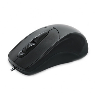 Мишка REAL-EL RM-207, USB, black-4-зображення