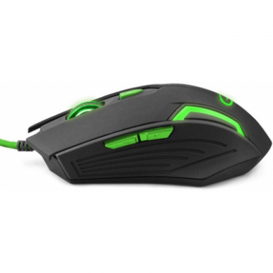 Мишка Esperanza MX205 Fighter green (EGM205G)-5-зображення