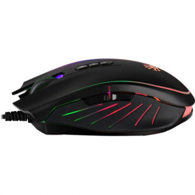 Мышка A4Tech Bloody Q81 Neon XGlide Curve Black-6-изображение