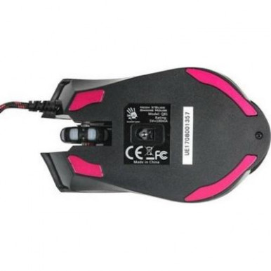Мышка A4Tech Bloody Q81 Neon XGlide Curve Black-7-изображение