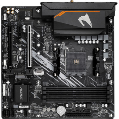 Материнская плата GIGABYTE B550M AORUS ELITE AX-7-изображение