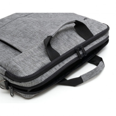 Сумка для ноутбука Vinga 15-16" NB1600 melange gray (NB1600GY)-14-изображение