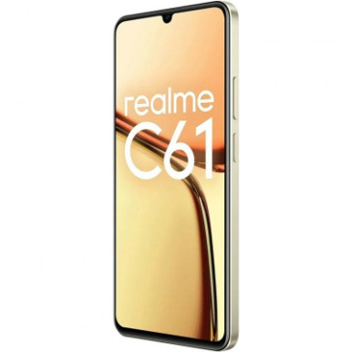 Мобільний телефон realme C61 6/128GB Sparkle Gold-21-зображення