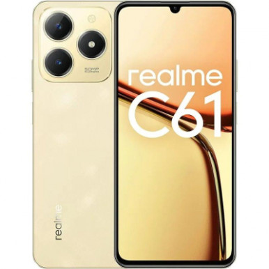 Смартфон Realme C61 8/256GB Sparkle Gold-11-зображення