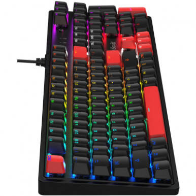 Клавиатура A4Tech Bloody S510R RGB BLMS Switch Red USB Black (Bloody S510R Fire Black)-9-изображение