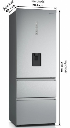 Холодильник Hisense  RT641N4WIE1 (BCD-456WYR)-40-зображення