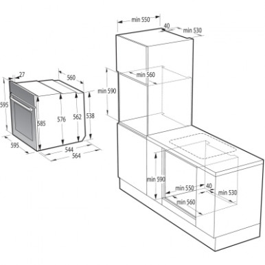 Духовой шкаф Gorenje BO6735E02X-16-изображение