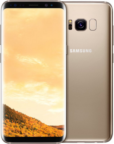 Смартфон Samsung SM-G950F Galaxy S8 64Gb Duos ZDD Gold-4-изображение