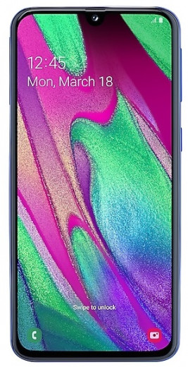 Смартфон SAMSUNG Galaxy A40 (SM-A405F) 4/64 Duos ZBD (blue)-7-изображение
