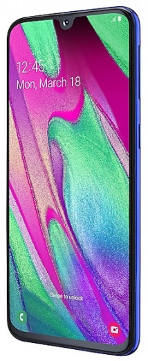 Смартфон SAMSUNG Galaxy A40 (SM-A405F) 4/64 Duos ZBD (blue)-9-изображение