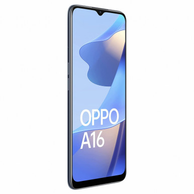 Смартфон OPPO A16 3/32GB (crystal black)-10-зображення