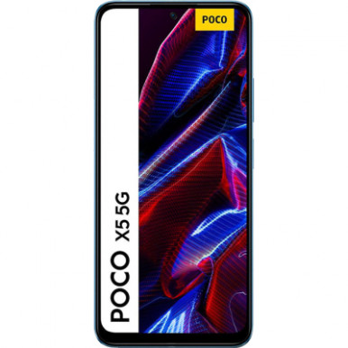 Смартфон  Xiaomi Poco X5 5G 6/128GB Blue (974730)-3-зображення