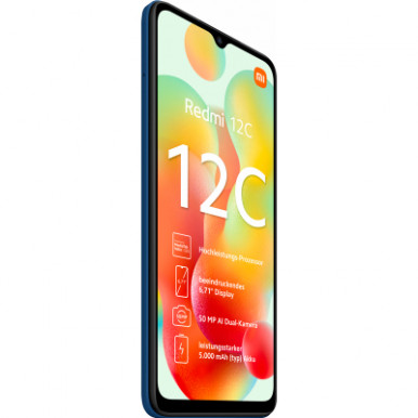 Смартфон Xiaomi Redmi 12C 3/64GB Ocean Blue (977265)-16-зображення