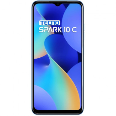 Смартфон Tecno KI5k (Spark 10C 4/128Gb) Meta Blue (4895180798160)-10-изображение