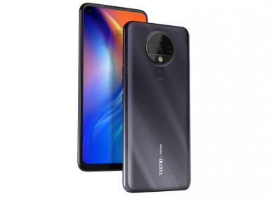 Смартфон TECNO Spark 6 (KE7) 4/128Gb Dual SIM Comet Black-1-зображення