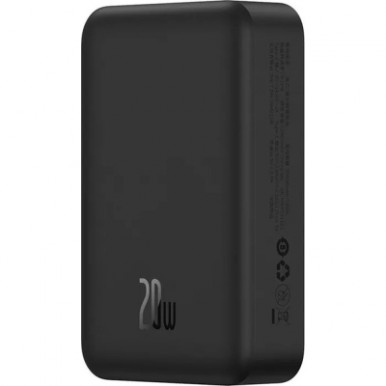 Батарея універсальна Baseus Magnetic Mini 20000mAh 20W, Black (P10022102112-01 / PPCXM20)-8-зображення