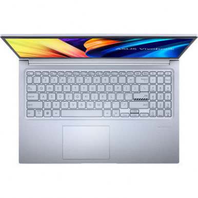 Ноутбук ASUS Vivobook 15 X1502ZA-BQ1570 15.6" FHD IPS, Intel i7-1255U, 16GB, F512GB, UMA, NoOS, Сріблястий-11-зображення