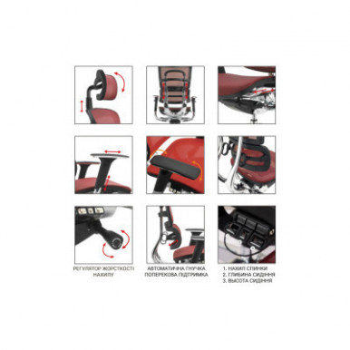 Офісне крісло GT Racer X-801A Black (X-801A Black (W-21))-13-зображення