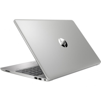 Ноутбук HP 250-G9 15.6" FHD IPS AG, Intel i3-1215U, 16GB, F512GB, UMA, DOS, сріблястий-11-зображення