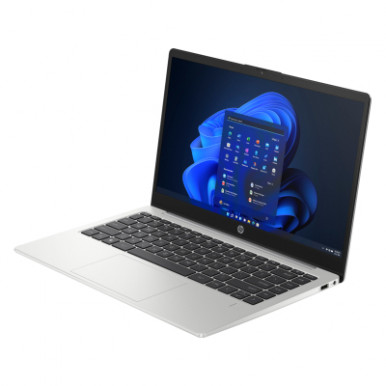 Ноутбук HP 245-G10 14" AG, AMD R7-7730U, 16GB, F512GB, UMA, DOS, сріблястий-7-зображення