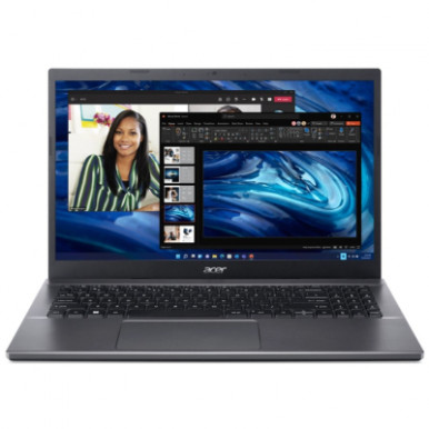 Ноутбук Acer Extensa EX215-55 15.6" FHD IPS, Intel i3-1215U, 8GB, F512GB, UMA, Lin, сірий-9-зображення