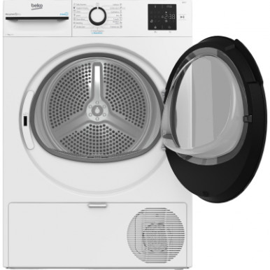 Сушильна машина Beko тепловий насос, 7кг, A++, 54.5см, дисплей, ф-ція ПАР, білий-10-зображення